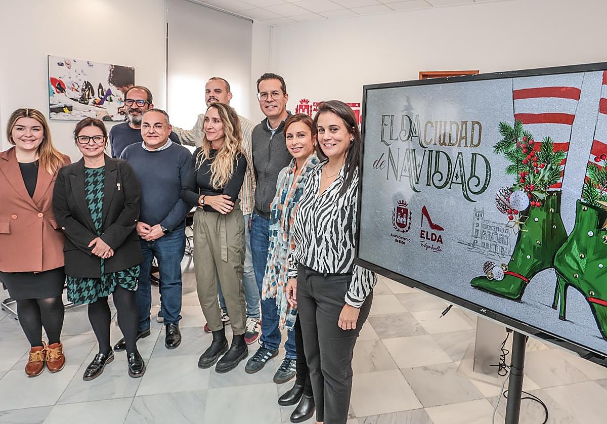 Presentación de la programación de los actos de Navidad 2024 en Elda.