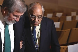 El exministro Rodolfo Martín Villa, en un acto reciente.