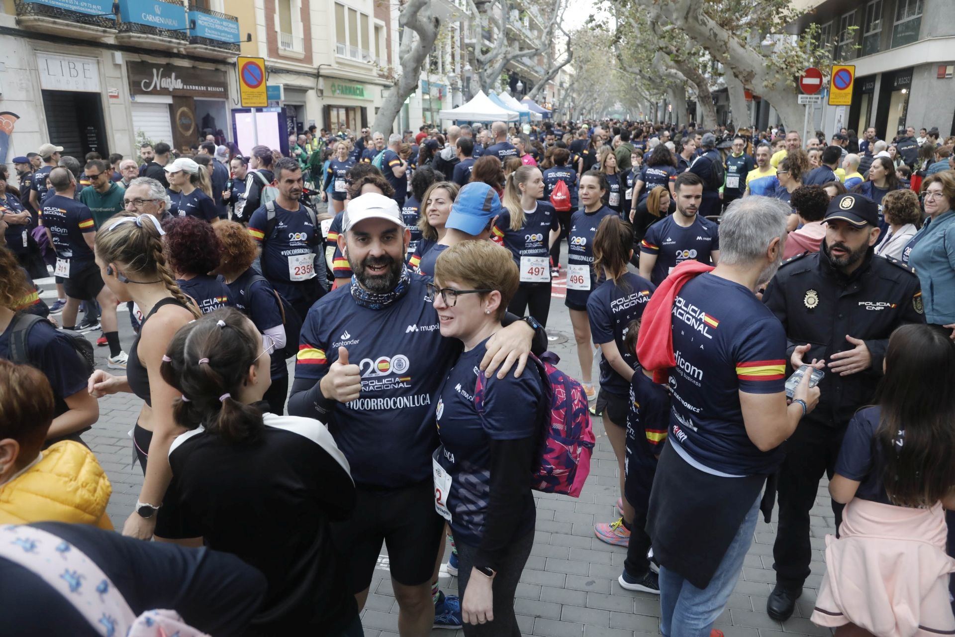 Búscate en la carrera solidaria &#039;Ruta 091&#039; organizada por la Policía Nacional de Dénia