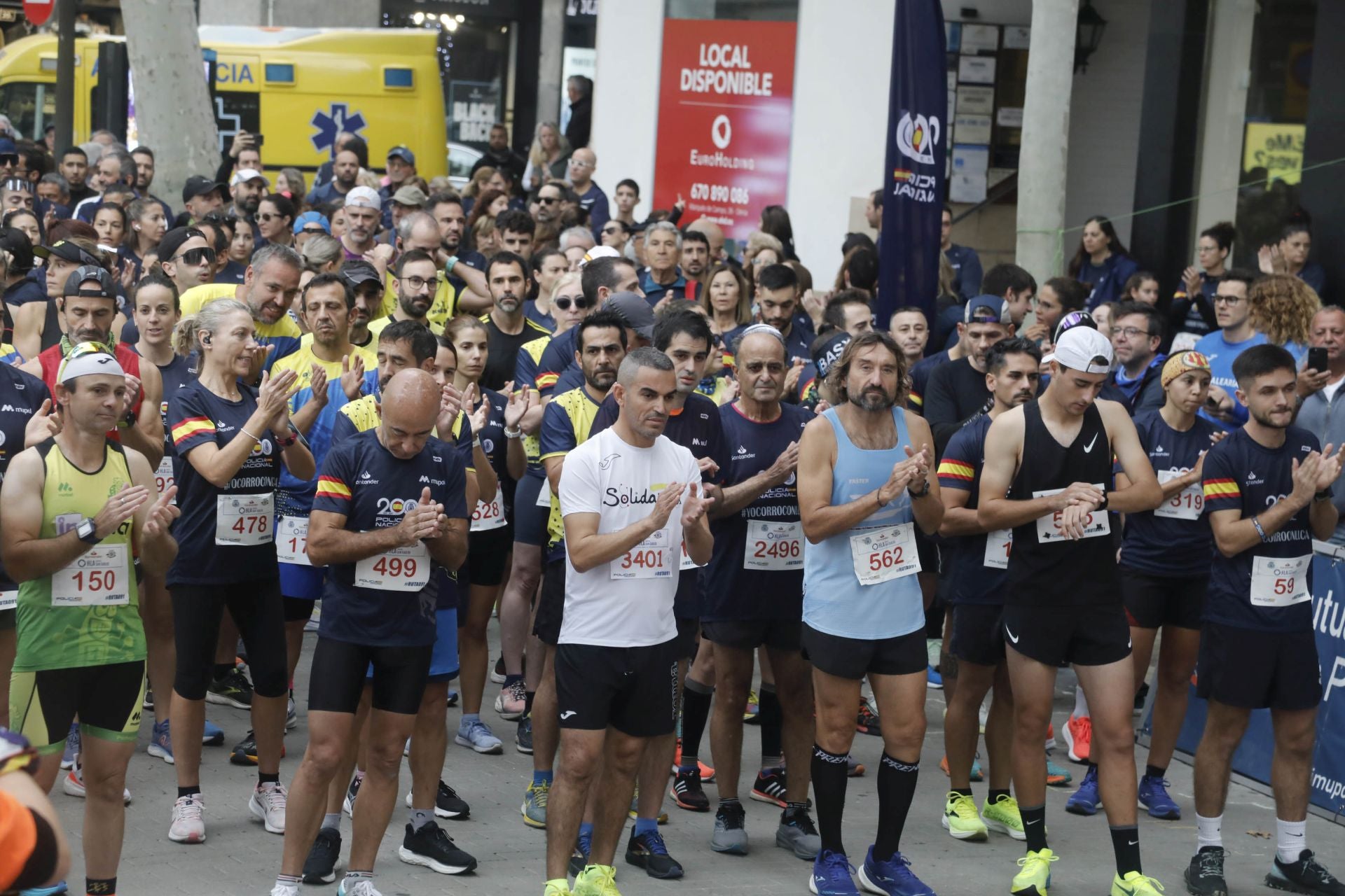 Búscate en la carrera solidaria &#039;Ruta 091&#039; organizada por la Policía Nacional de Dénia