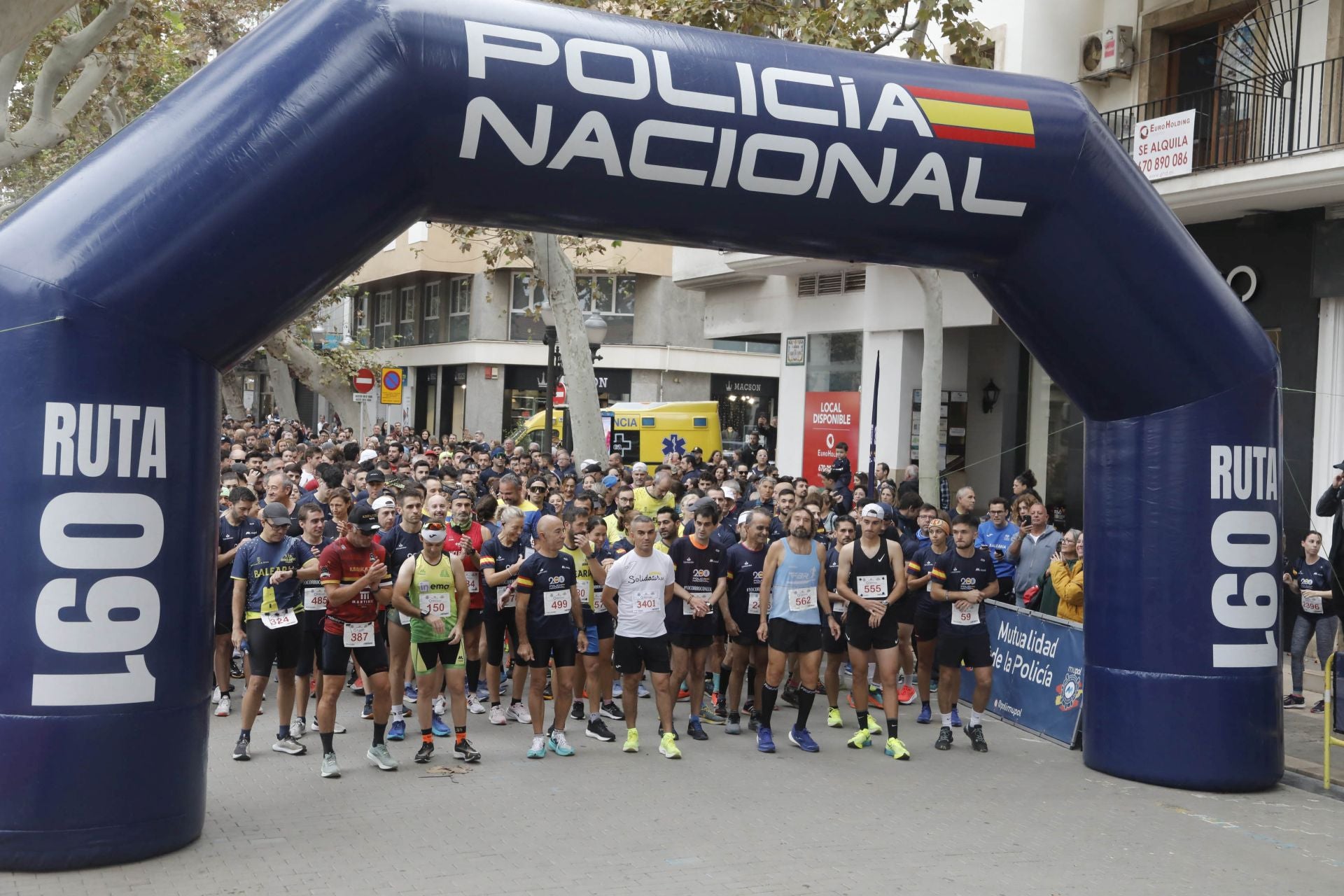 Búscate en la carrera solidaria &#039;Ruta 091&#039; organizada por la Policía Nacional de Dénia