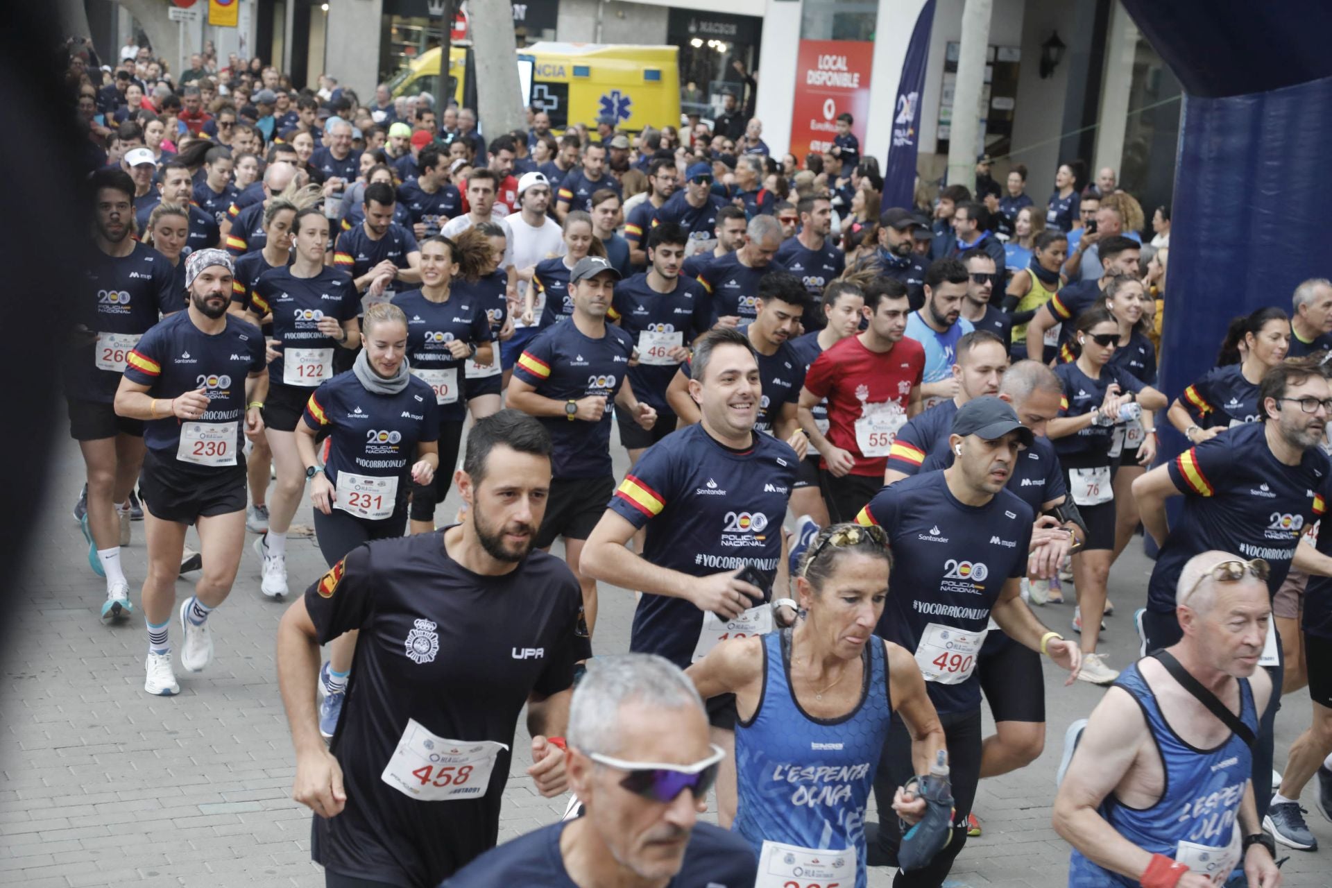 Búscate en la carrera solidaria &#039;Ruta 091&#039; organizada por la Policía Nacional de Dénia
