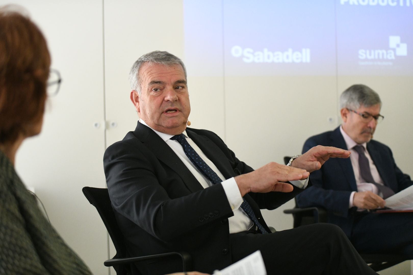 El director territorial de la Zona Este del Banco Sabadell, Fernando Canós