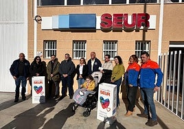 Imagen de la camapaña de recaudación a favor de la niña con Síndrome de RETT de Villena.