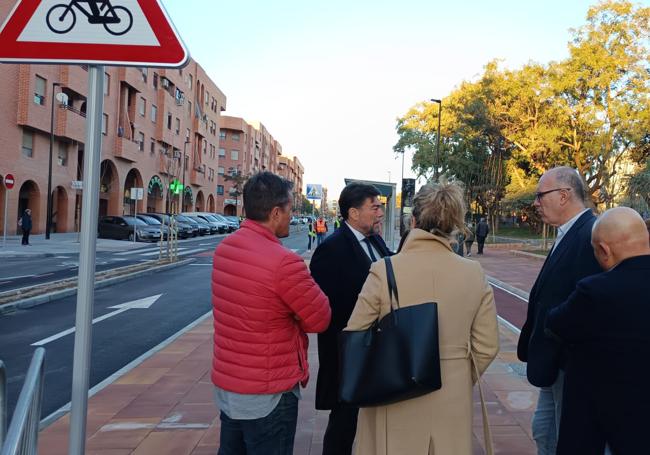 Reapertura de la avenida Martín Tenco.