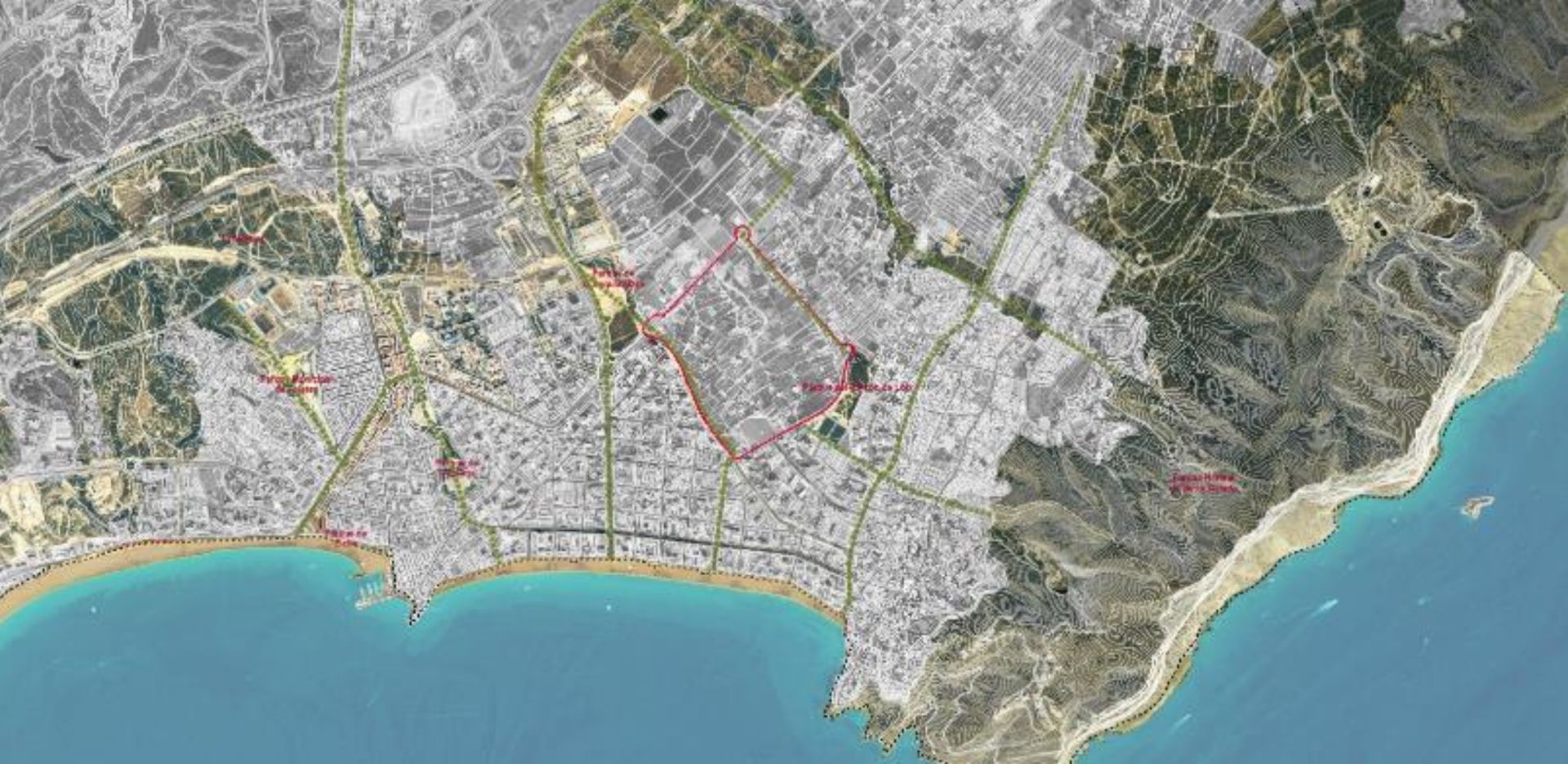 Imagen principal - Imágenes del proyecto con recreaciones virtuales de Ensanche Levante.