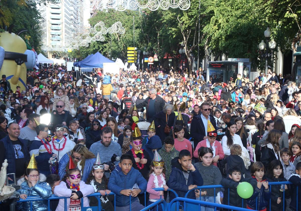 Los niños de Alicante ya han celebrado su Nochevieja particular