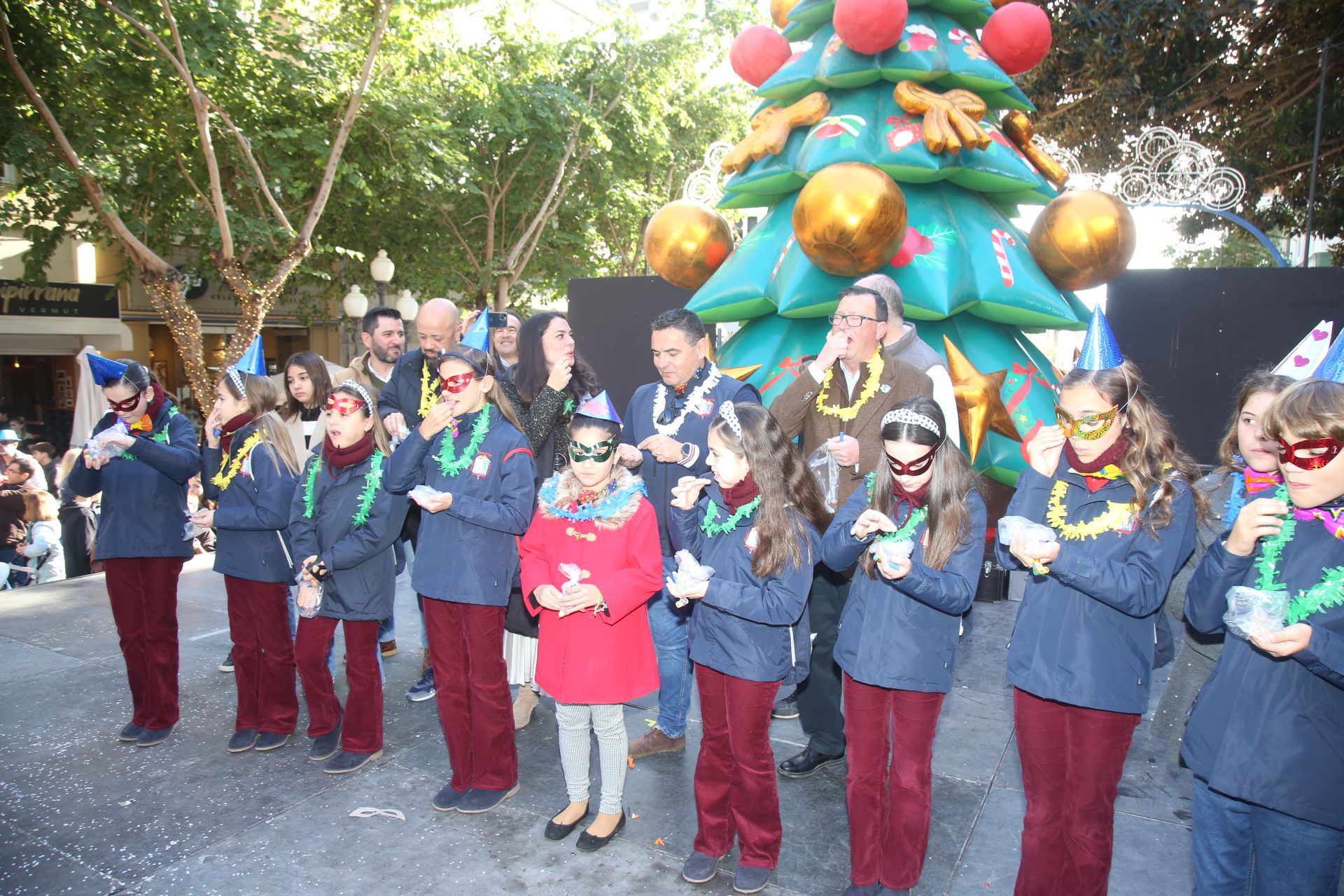 Los niños de Alicante ya han celebrado su Nochevieja particular