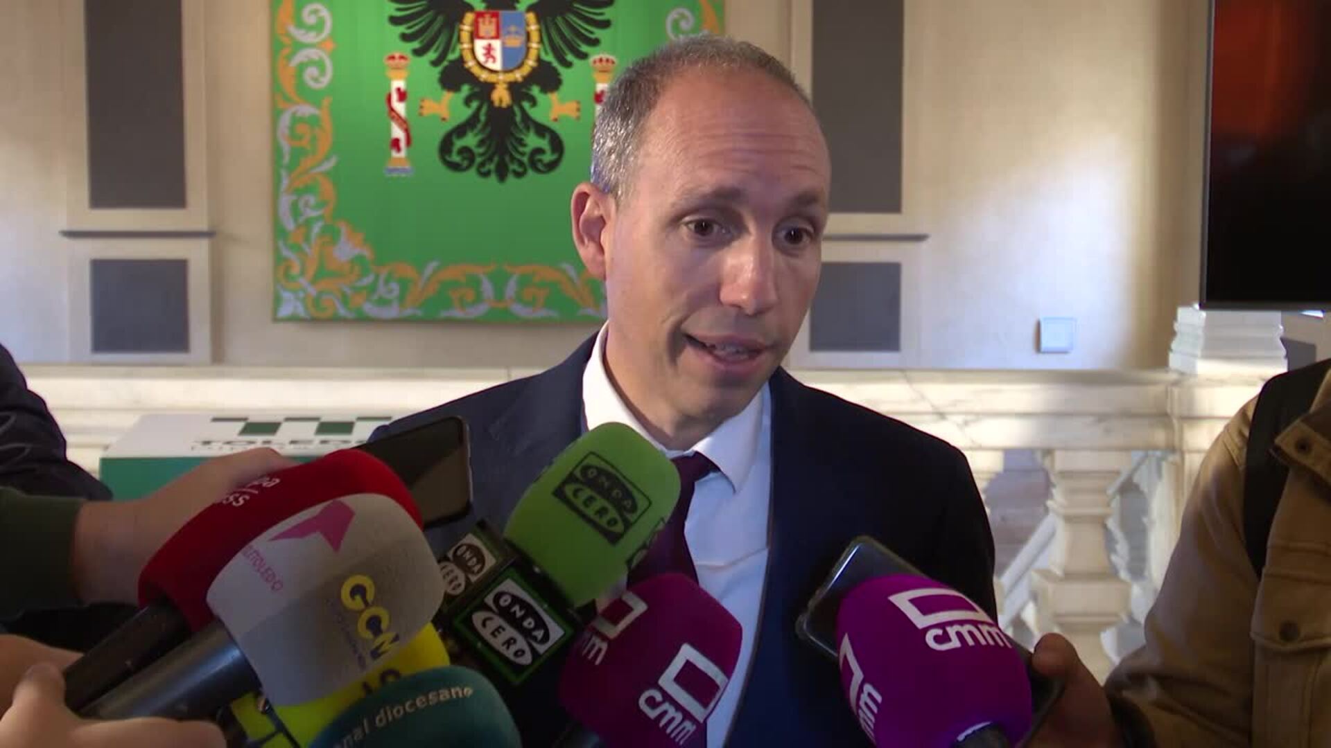 Arias (Vox) desvincula a Marín y a su partido de la polémica de Vito Quiles en Toledo