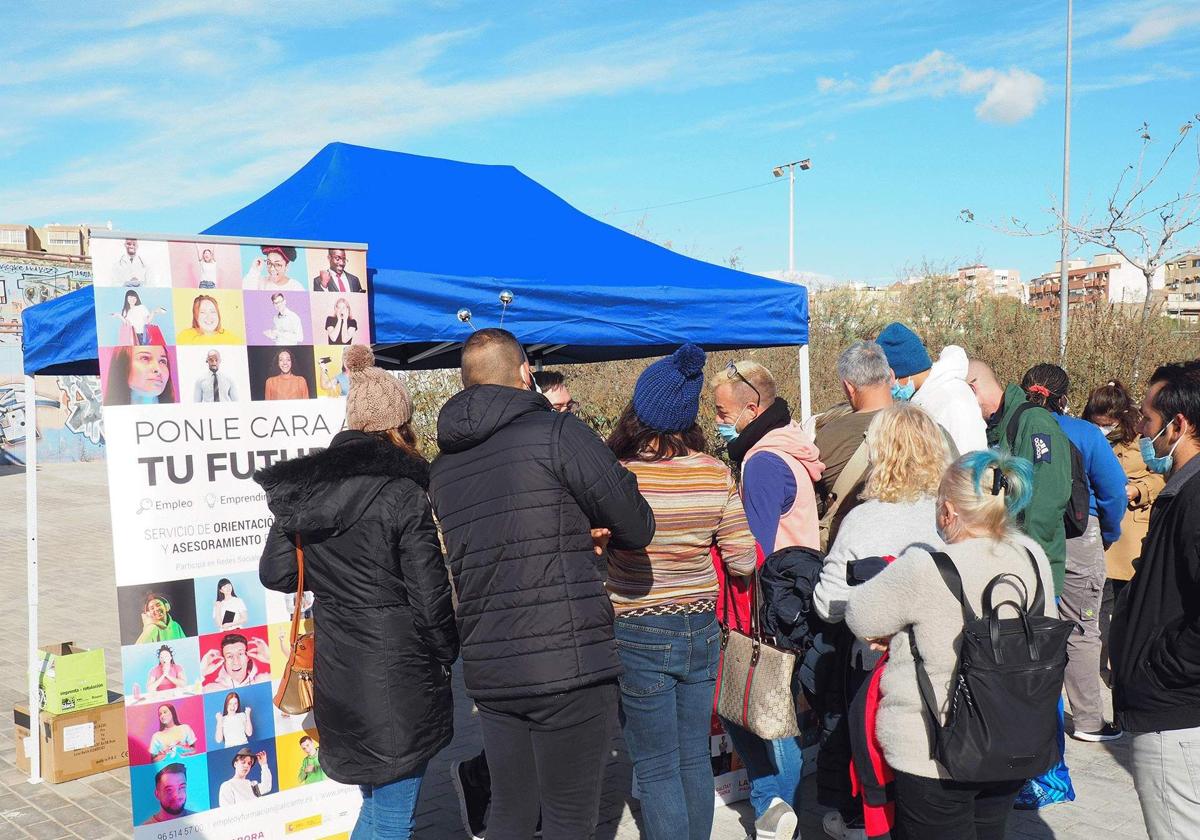 Campaña de orientación laboral de la Agencia de Desarrollo Local de Alicante.