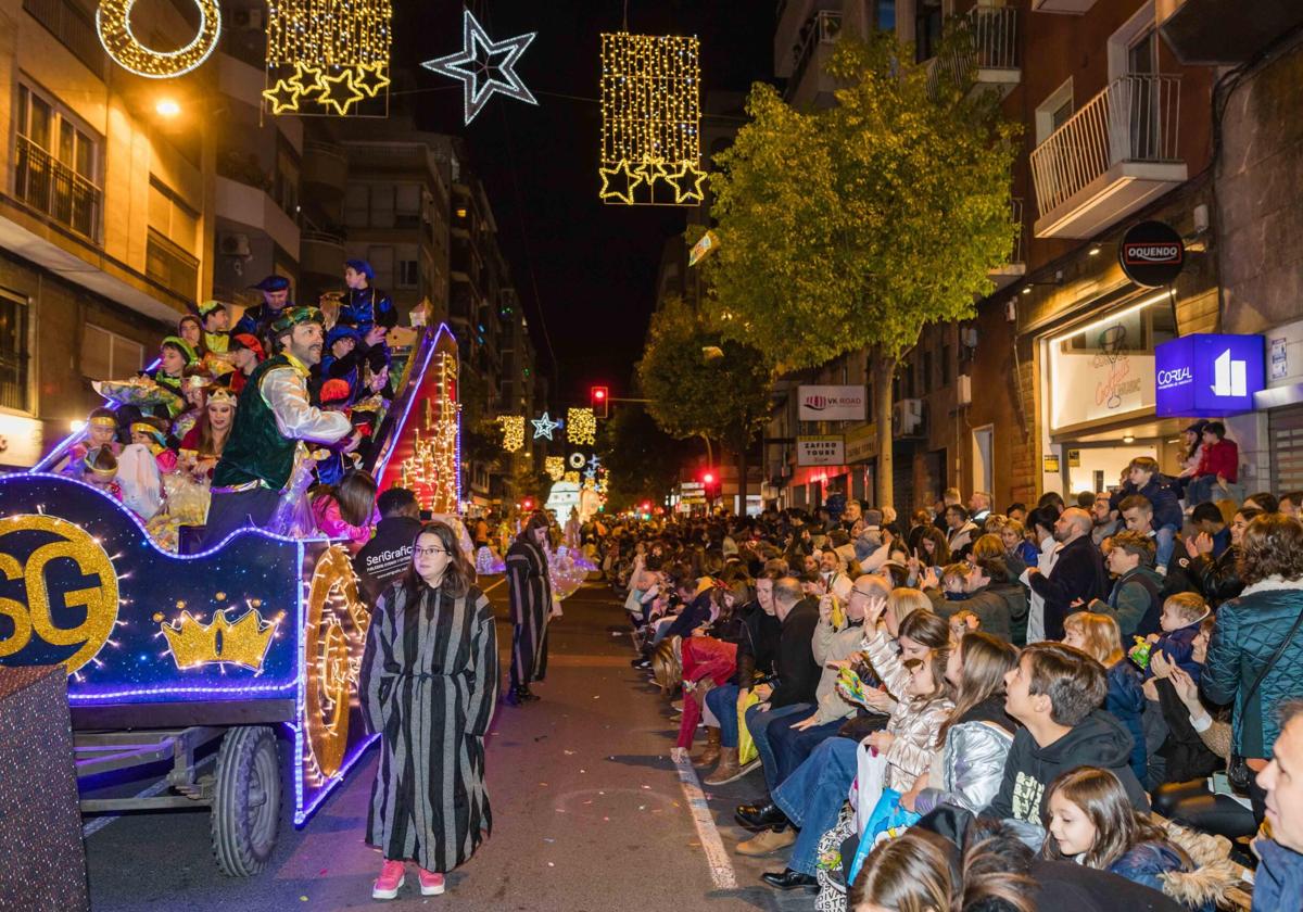 Cabalgata de los Reyes Magos de Elche.