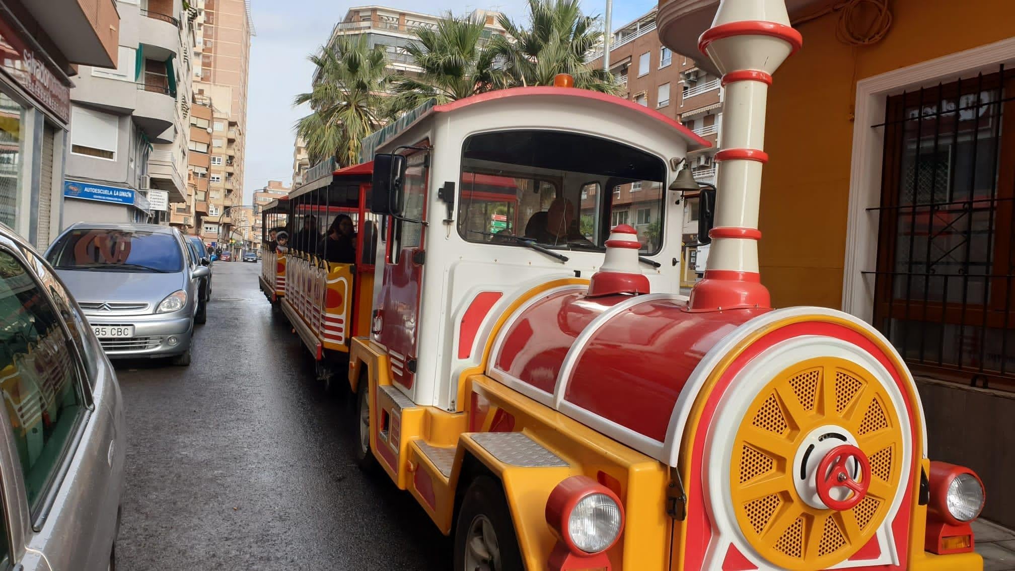 Tren de la Navidad de Elda.