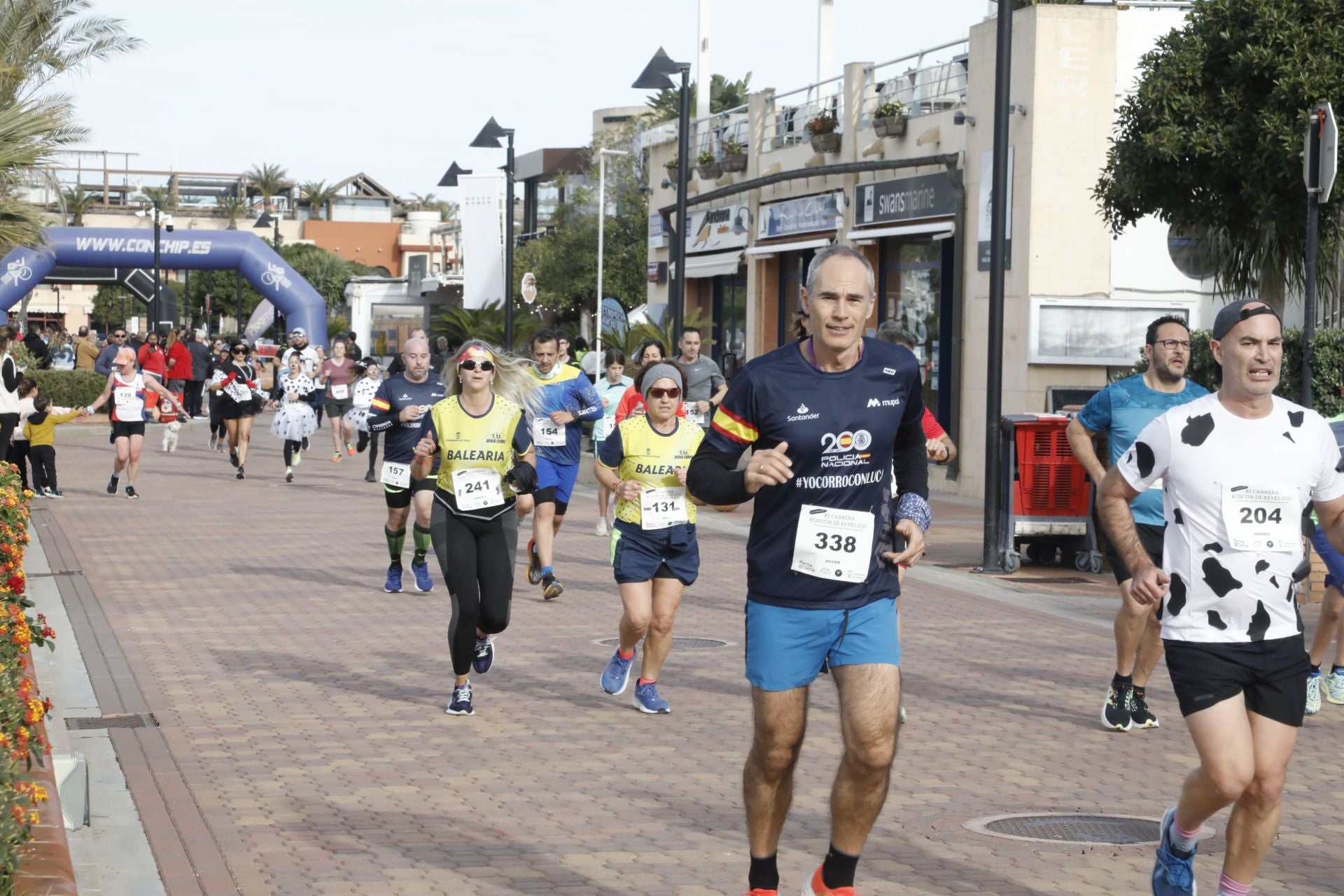Así ha sido la IX Carrera del Roscón de Reyes en Dénia