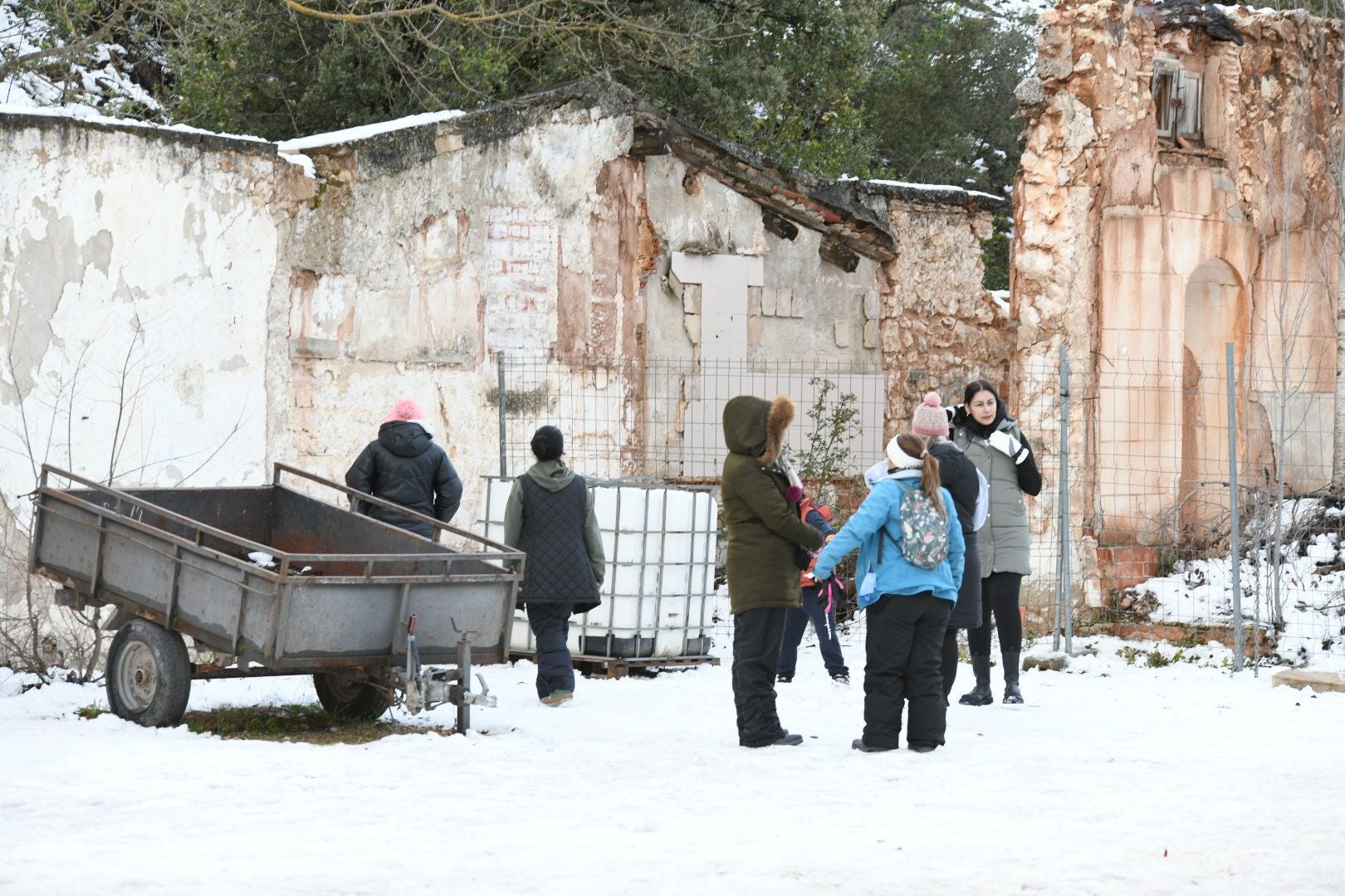 Los alicantinos disfrutan de un día en la nieve