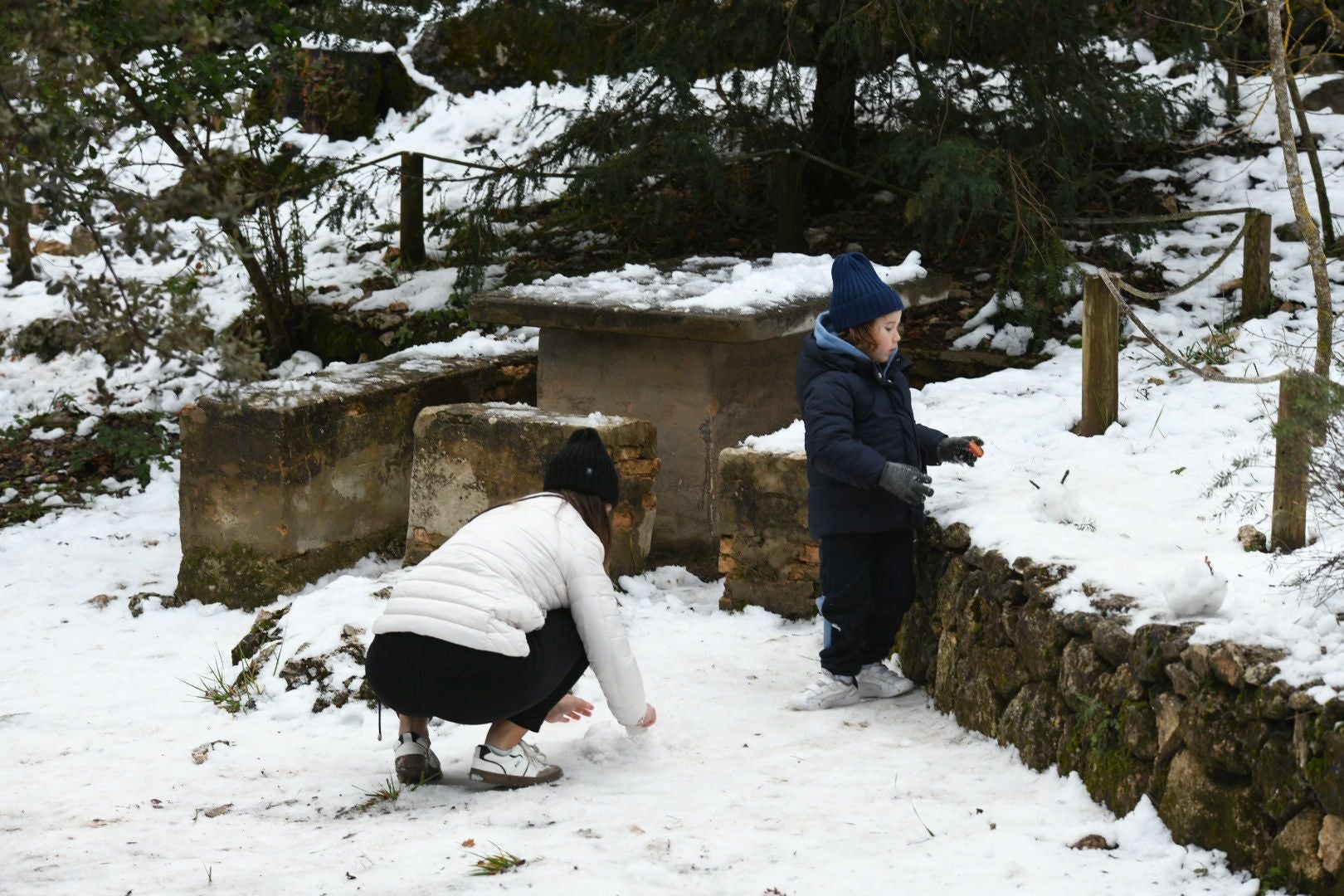 Los alicantinos disfrutan de un día en la nieve