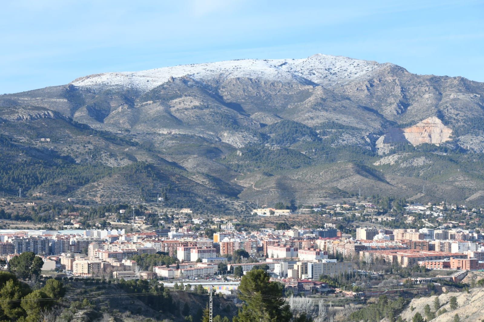 Las mejores imágenes que deja la nieve en la provincia