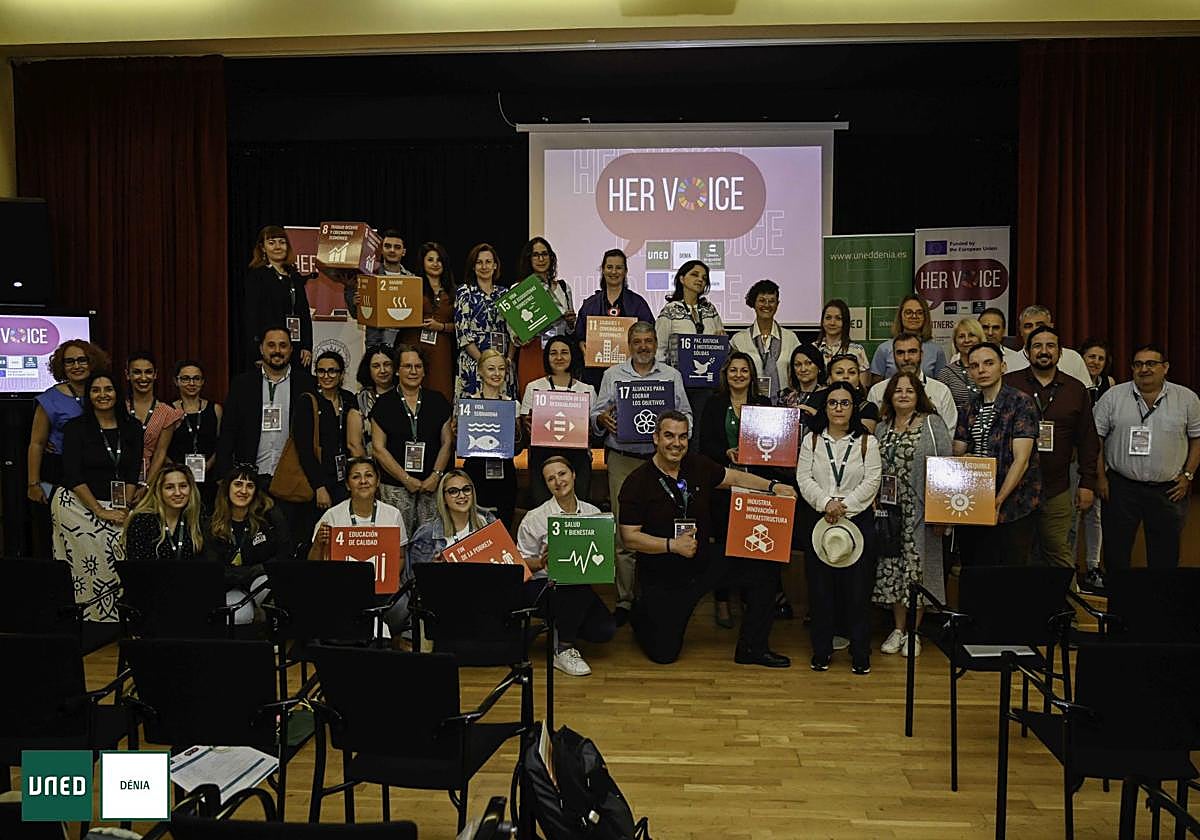 Participantes en el proyecto Europeo de la Cátedra de Igualdad y Agenda 2030 'Her voice'.