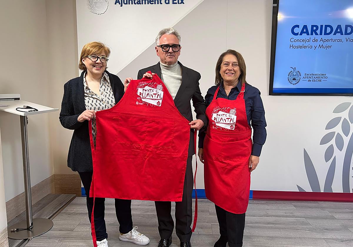 Presentación de la iniciativa 'Ponte el Delantal'.