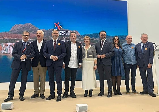 Presentación de Fotur en la Feria Internacional del Turismo, con la presencia de la consellera Marián Cano.