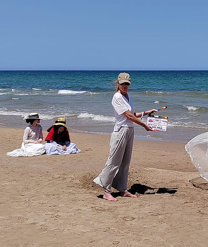 Imagen secundaria 2 - Rodaje de 'Sorolla'.