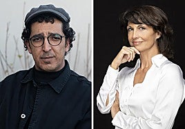 Youssef El Maimouni y Cristina Higueras.