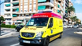 Ambulancia SAMU.