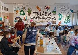 Uno de los talleres organizados.