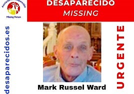 Alerta emitida por la Asociación SOS Desaparecidos.