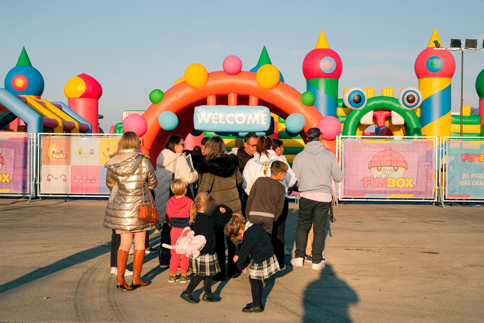 El parque hinchable más grande del mundo ya está en Alicante