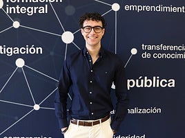 José Vicente Ballester, alumno de la UMH.