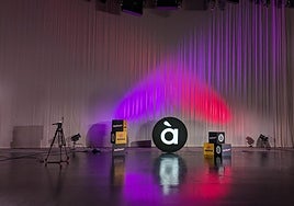 Plató del programa 'FesTalent'.