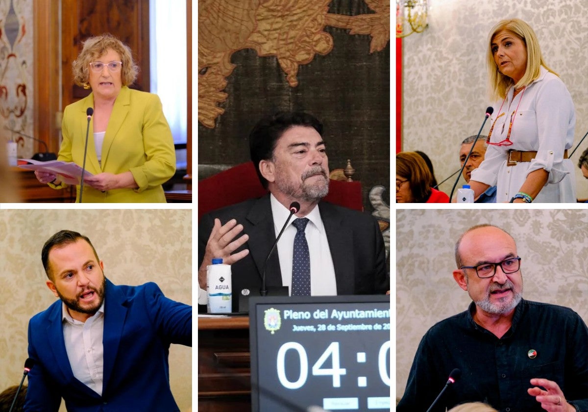 La oposición corrige los presupuestos de Alicante: 225 enmiendas parciales y dos totales