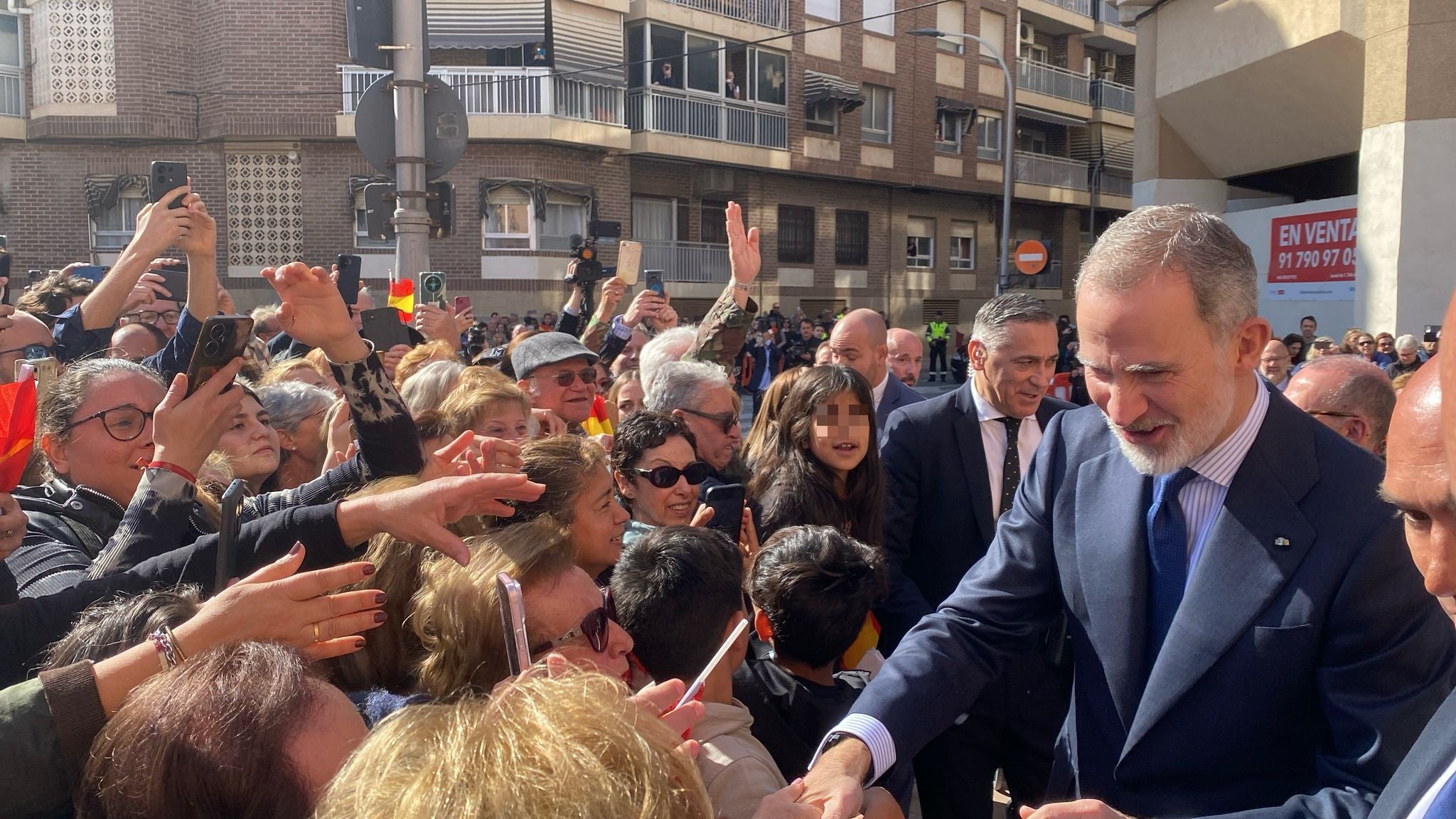 El Campello se rinde a Felipe VI