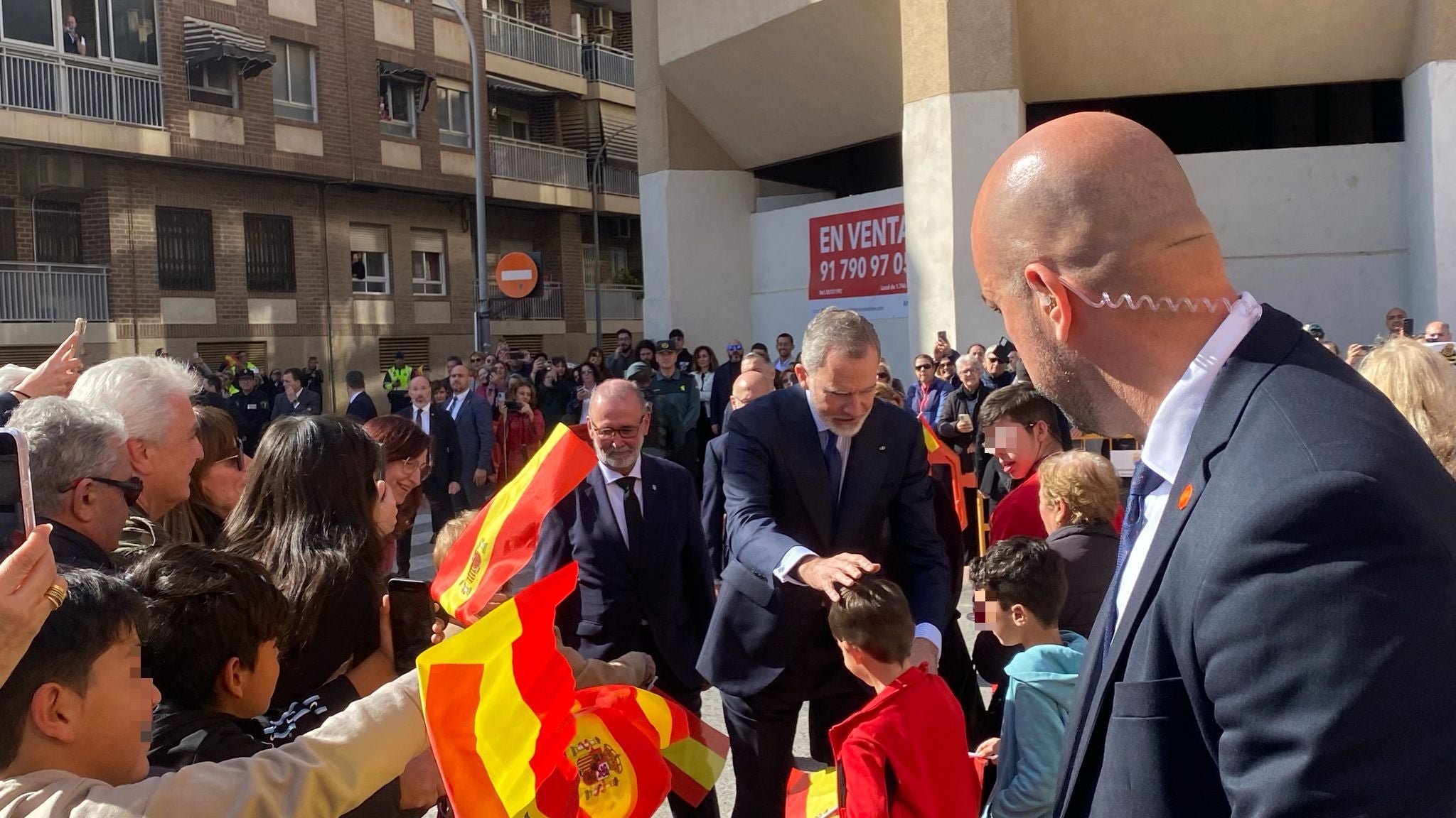 El Campello se rinde a Felipe VI