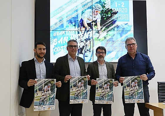 Presentación del Gran Premio de Ciclismo Junior.