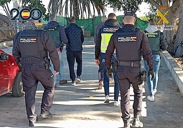 Imágenes de la 'Operación Fauda-Northpark'.