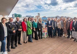 Imagen del acto celebrado en la mañana de hoy en Benidorm