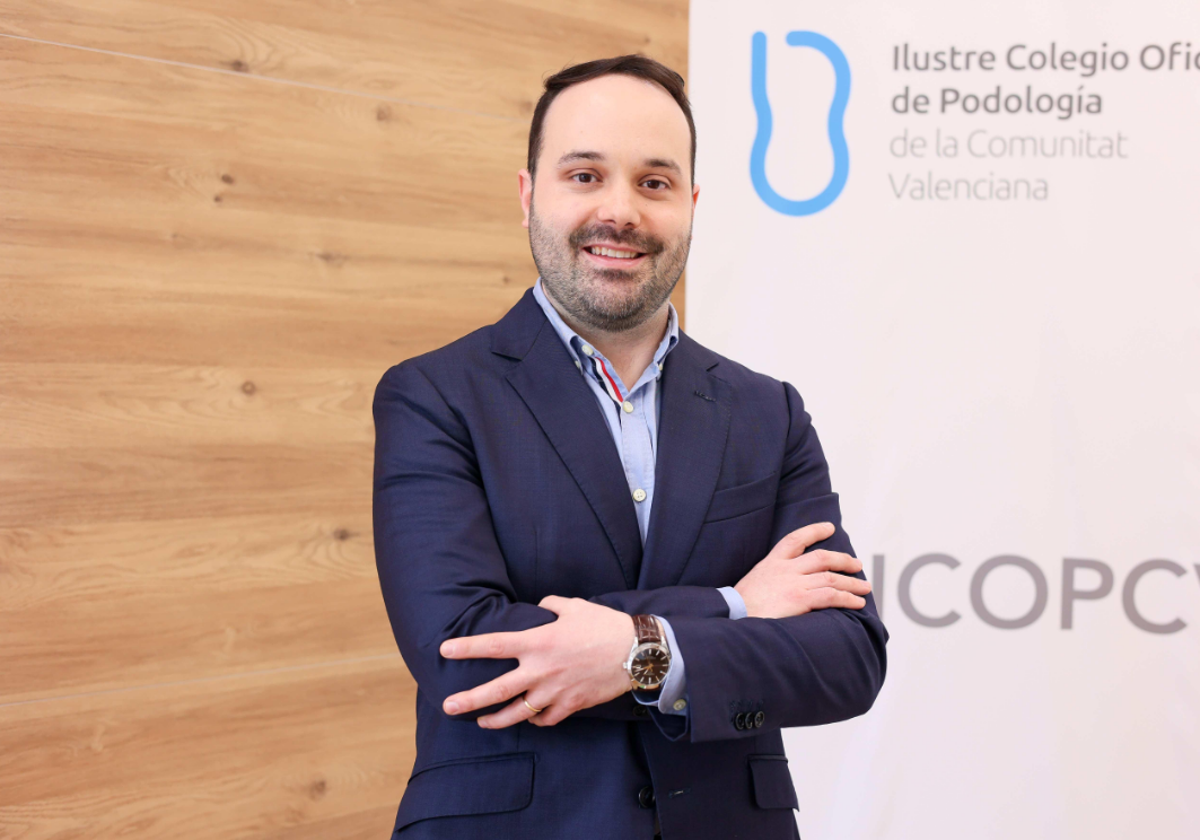 Antonio Viana, nuevo presidente del Colegio de Podología de la Comunidad Valenciana