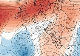 El Laboratorio de Climatología de la UA avisa de una nueva dana.