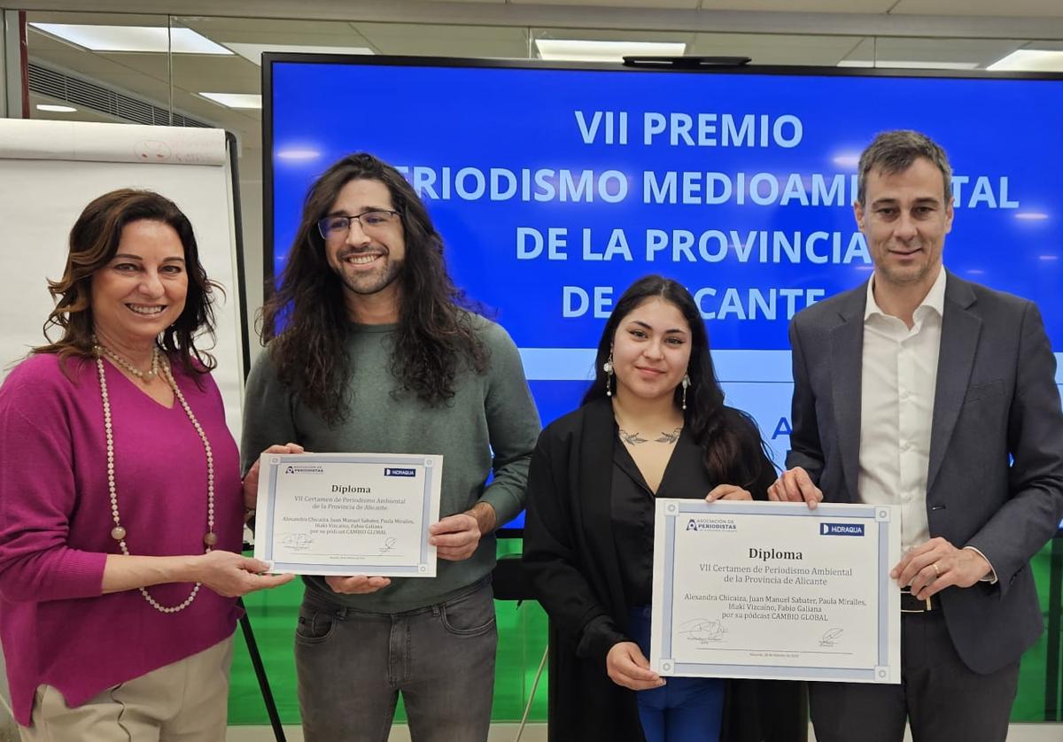El pódcast Cambio Global de la UMH gana el VII Premio Ambiental Hidraqua-APPA