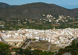 Casco urbano de Pego.