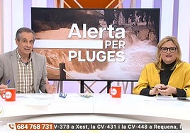 Emisión del programa 'Bon dia Comunitat Valenciana'.