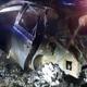 Imagen principal - A night out in Alicante ends with a violent robbery and a car set on fire in Murcia