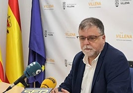 El alcalde de Villena, Fulgencio Cerdán.