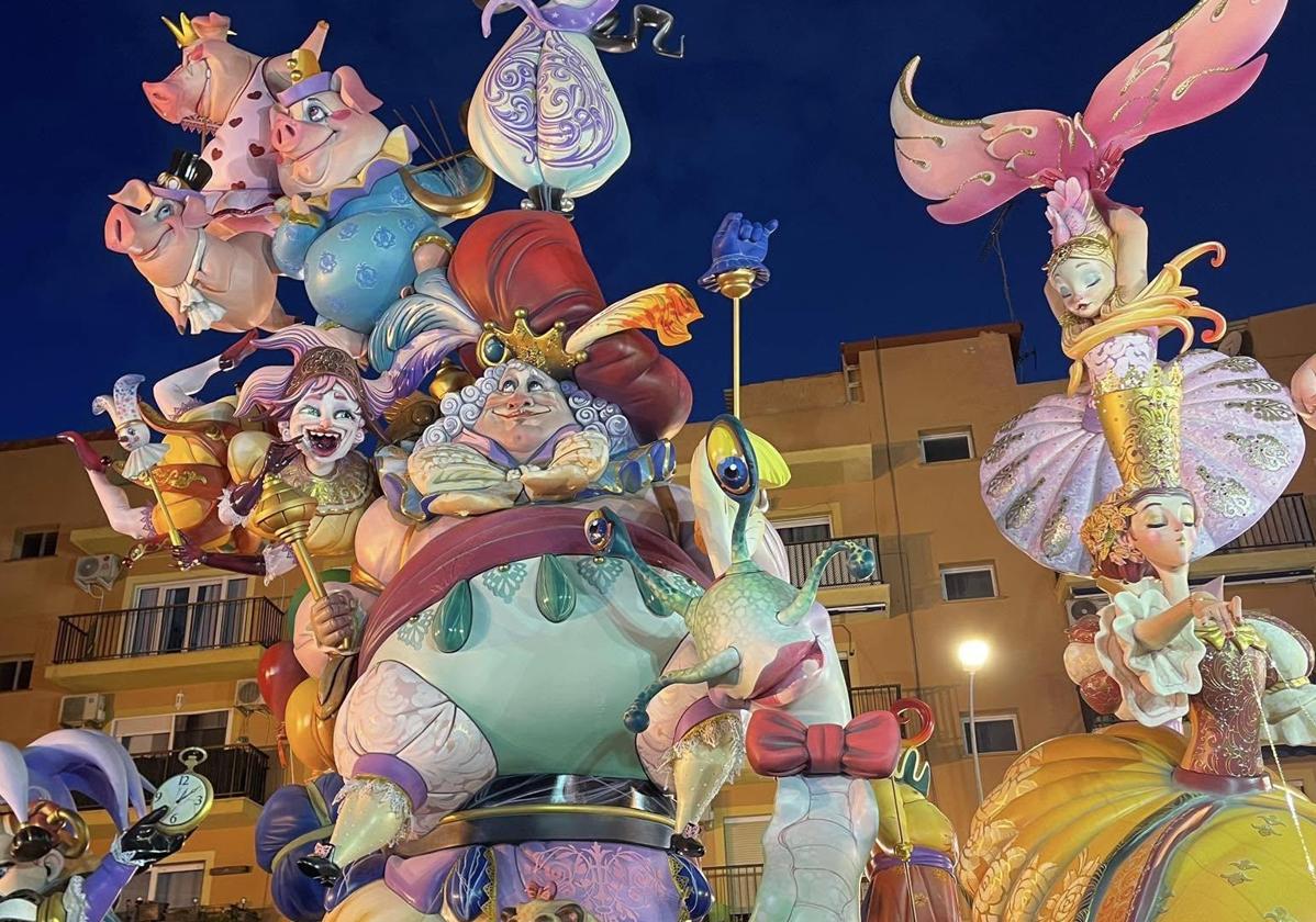 Llongo también triunfa en las Fallas de Dénia con el primer premio de Especial