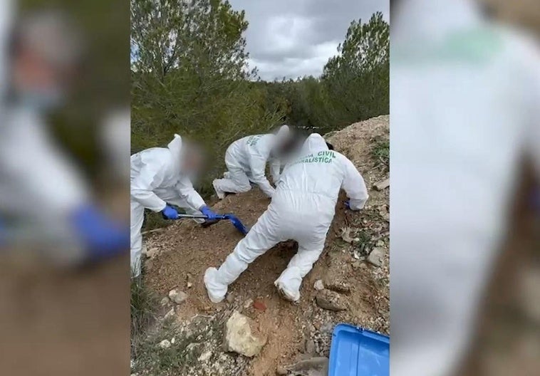 Search operations for the victim's body underway.