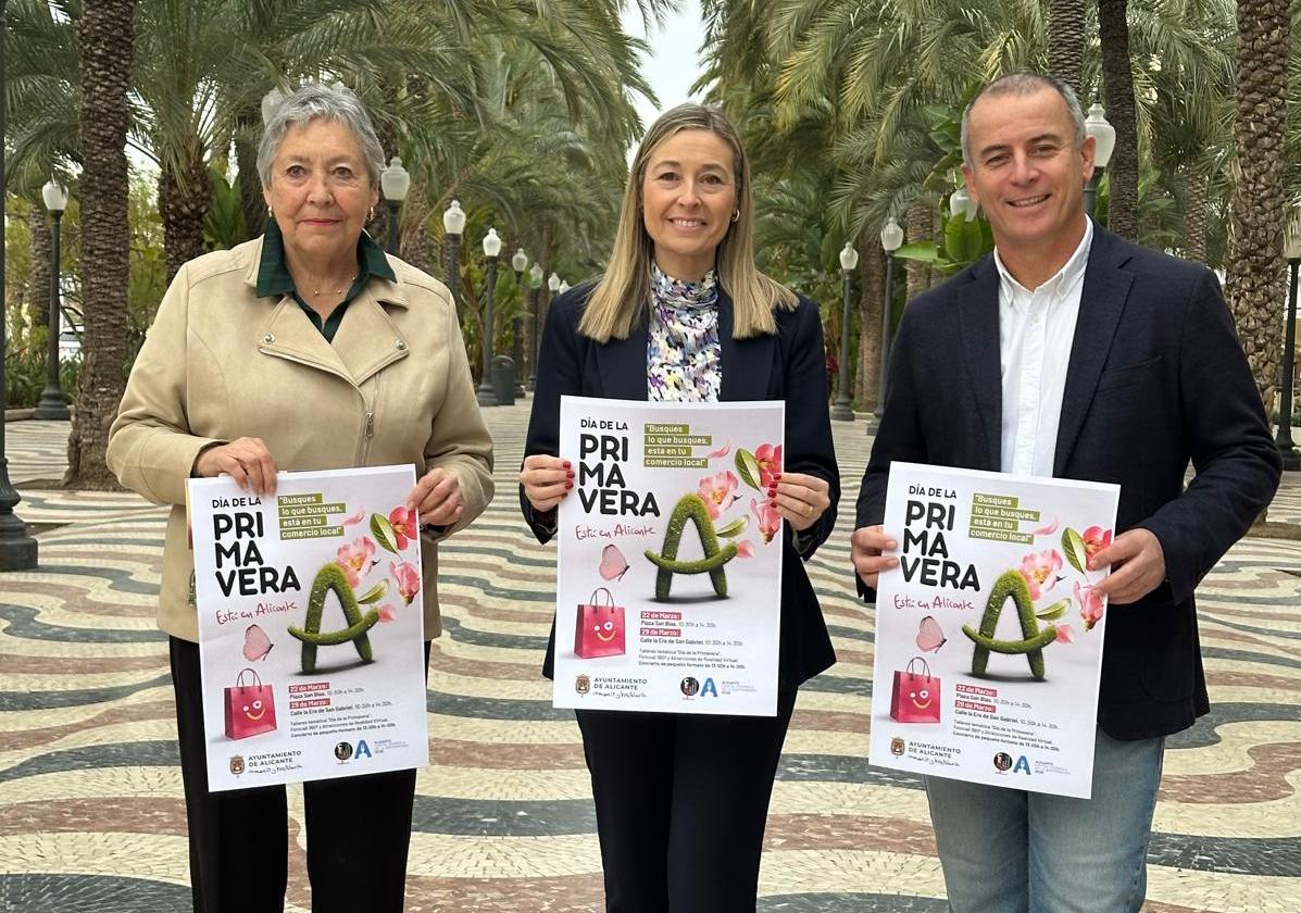 Presentation of the initiative at Alicante's Explanada.