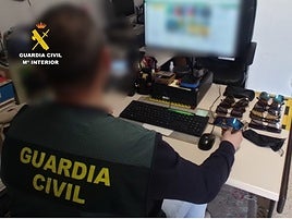 Investigador de la Guardia Civil.