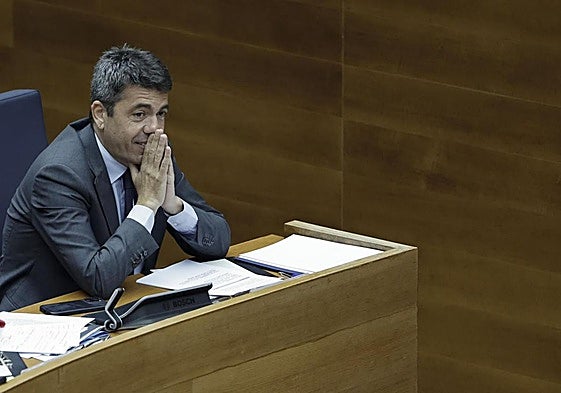 Sesión de control en Les Corts al president de la Generalitat.