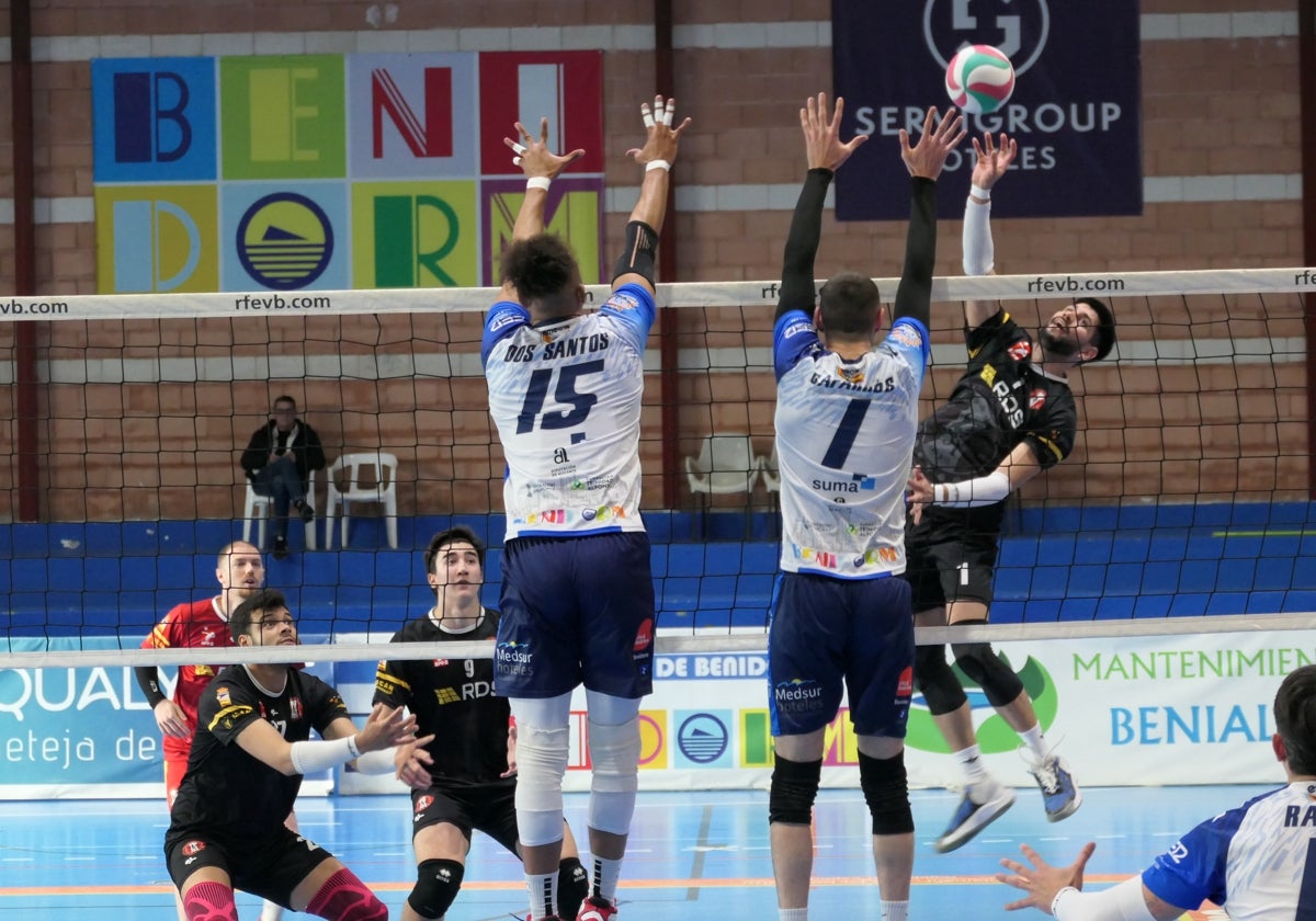 Partido del Servigroup Benidorm del pasado sábado.